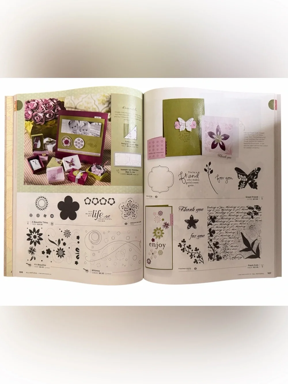 Stampin' Up! Idea Book & Catalog 2009-2010 Edition